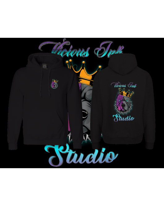 Vicious Ink Studio: Pitbull Hoodie