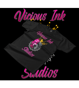 Vicious Ink Studio: Pink Pitbull