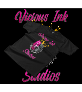 Vicious Ink Studio: Pink Pitbull